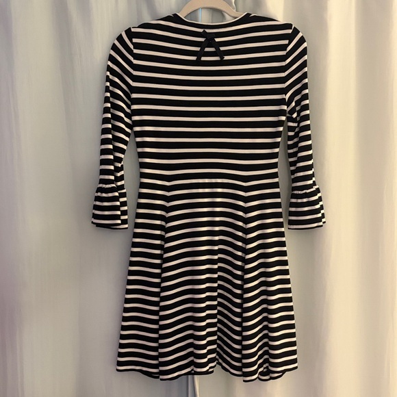 Kate Spade Broome Street Black White Striped Dress, size XS - Picture 8 of 10
